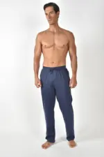 Guy Laroche χειμερινή ανδρική πυζάμα μπλε - Image 4