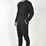 Guy Laroche χειμερινή ανδρική πυζάμα μαύρη