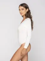 Micro Touch Comfort κορμάκι string με μακρύ μανίκι - Image 8