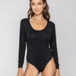 Micro Touch Comfort κορμάκι string με μακρύ μανίκι