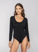 Micro Touch Comfort κορμάκι string με μακρύ μανίκι